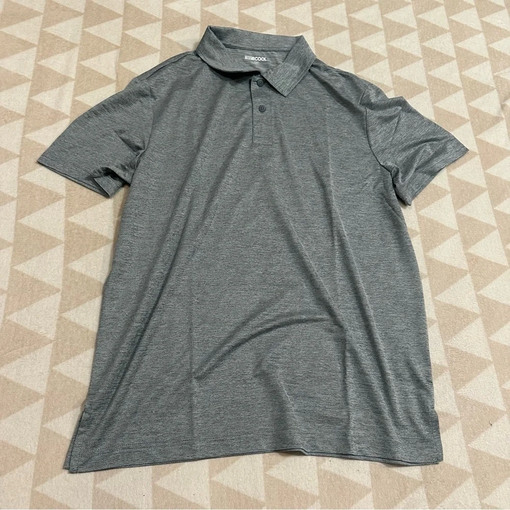 32 degrees dark forest heather MEN'S COOL CLASSIC POLO